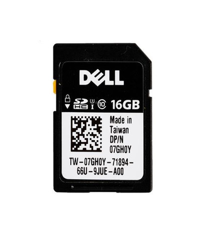 7GH0Y - Dell 16GB Class 10 SD Card