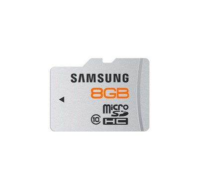 Samsung Plus 8GB Class 10 microSDHC Flash Memory Card for storage in smartphones and camer