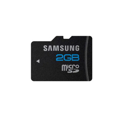 Samsung 2GB microSD Flash Memory Card for mobile devices - MM8GR02GUBCY-2MA00
