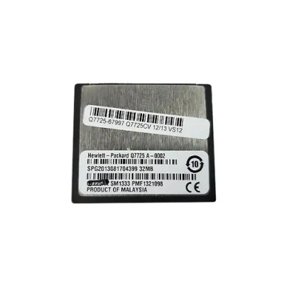Q7725-67997 - HP 32MB Compact Flash Firmware Memory