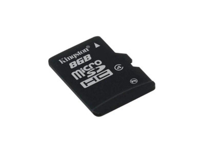 Kingston 8GB Class 4 microSDHC Flash Memory Card for SDC4/8GBSP - Data Storage Solution for Mobile Devices
