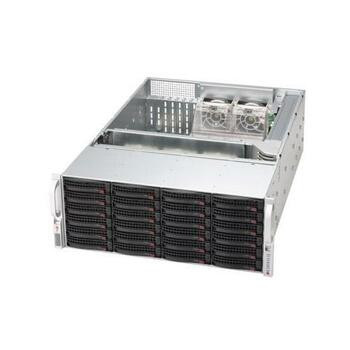 SuperMicro CSE-847E26-R1400LPB 4U Storage Chassis for High Efficiency Power & Storage Capacity, compatible with servers