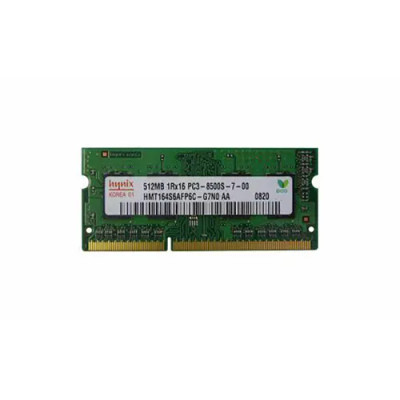 Hynix 512MB PC3-8500 DDR3-1066MHz SoDimm Memory Module for laptops