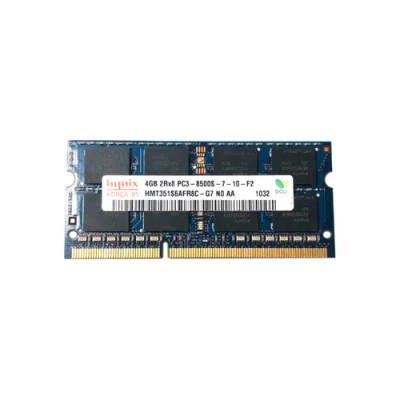 Hynix 4GB DDR3-1066MHz PC3-8500 SoDimm Memory Module for laptops