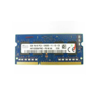 Hynix 2GB DDR3-1600MHz PC3-12800 SoDimm Memory Module for laptops