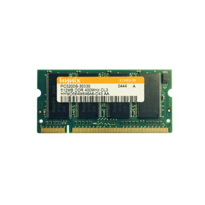 HYMD564M646A6-D4 - HYNIX 512MB PC3200 DDR-400 200-Pin SoDimm