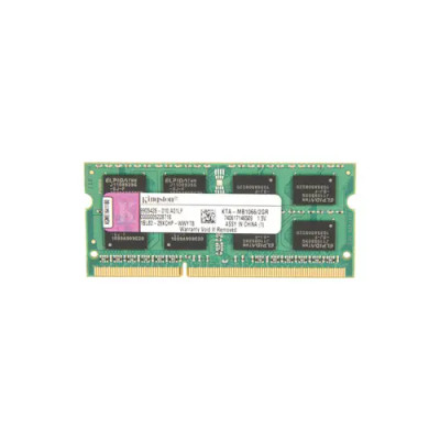 Kingston 2GB DDR3-1066MHz SoDimm Memory Module for Laptops