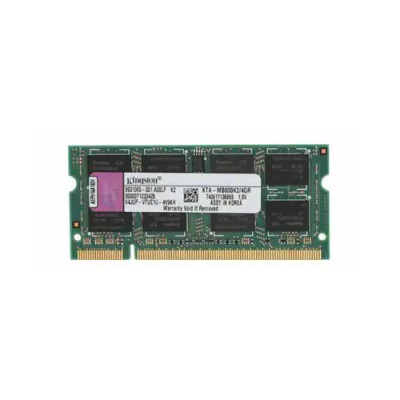 KTA-MB800K2/4GR - Kingston 4GB DDR2-800MHz PC2-6400 CL6 200-Pin SoDimm Memory