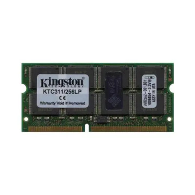 KTC311/256LP - Kingston 256MB PC100 100MHz non-ECC Unbuffered CL2 144-Pin SoDimm Memory Module For Compaq 161554-B21