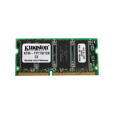 KTM-TP770/128 - Kingston Technology 128MB PC66 144-Pin SoDIMM Memory