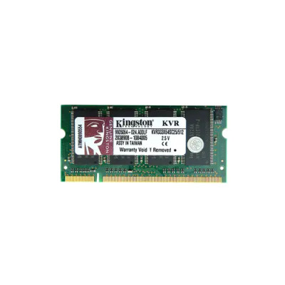 KVR333X64SC25/512MB - Kingston 512MB PC2700 DDR-333MHz CL2.5 200-Pin SoDimm