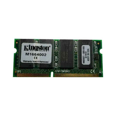 M1664002 - Kingston Technology 128MB PC66 CL2 144-Pin SoDIMM Memory