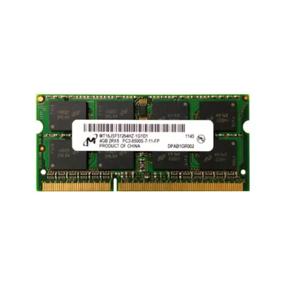 Micron 4GB DDR3-1066MHz SoDimm Memory Module for Laptops