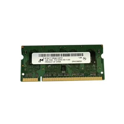 MT8HTF12864HZ-667H1 - MICRON 1GB DDR2-667MHz PC2-5300 200-Pin SoDIMM Memory
