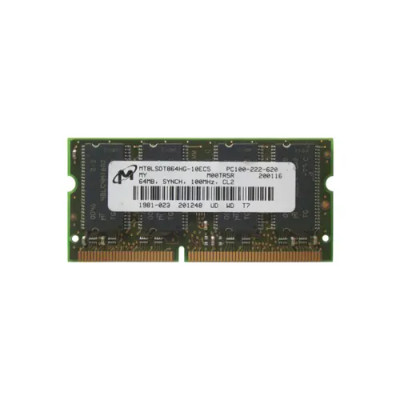 MT8LSDT864HG-10EC5 - MICRON 64MB 100MHz PC100 CL2 144-Pin SoDIMM
