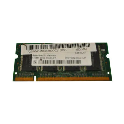 PC2700S-2533-1-A1 - HP 512MB PC2700 DDR-333MHz 200-Pin SoDIMM Memory
