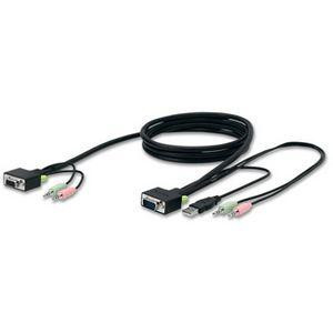 F1D9103-06 - BELKIN USB VGA Stereo KVM Replacement Cable Kit