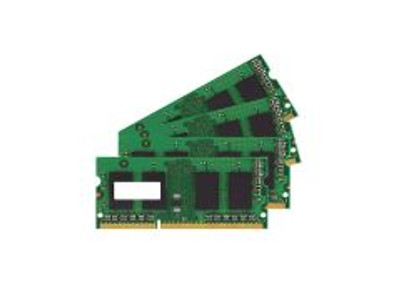 XX473AV - HP 32GB Kit (4 X 8GB) PC3-10600 DDR3-1333MHz non-ECC Unbuffered CL9 204-Pin SoDimm Dual Rank Memory