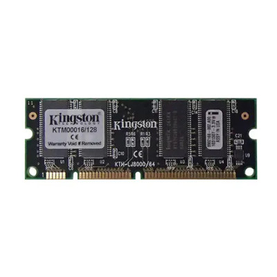 Kingston 128MB PC66 66MHz DIMM Memory Module KTM00016/128 - Compatible with 100-Pin Servers