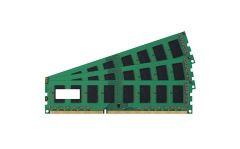 Kingston 48GB Kit PC3-8500 DDR3-1066 ECC Registered Memory for HP/Compaq - 3 X 16GB DIMMs, Quad Rank x4, 240-Pin, CL7