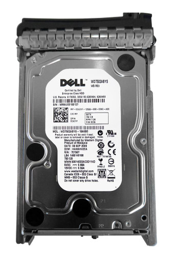 G631F - Dell 750GB 7200RPM SATA 3.5" 16MB HDD
