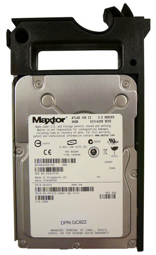 DELL GC822 36gb 15000rpm Ultra-320 SCSI HDD for ProLiant DL360p Gen8 Servers