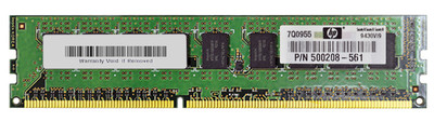 500208-561-ELPIDA-1 - HP 1GB PC3-10600 DDR3-1333MHz ECC Unbuffered 240-Pin DIMM