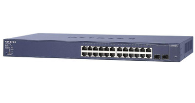 NetGear ProSafe 24-Ports Gigabit Smart Switch and PoE - GS724TP - Ethernet switch for high-speed networking
