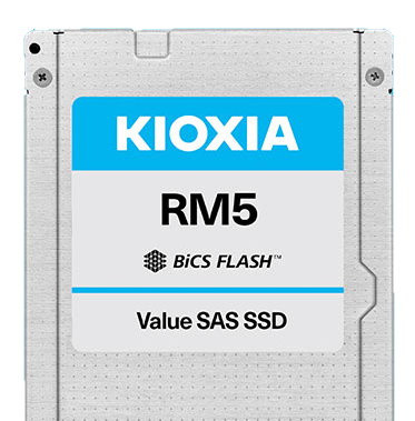 TOSHIBA KRM5XVUG3T84 3.84TB SAS 12Gbps 2.5RM5 Mixed Use SSD