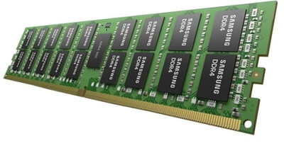 M393AAG40M32-CAE - Samsung 128GB PC4-25600 DDR4-3200MHz Registered ECC CL22 288-Pin DIMM 1.2V Quad Rank Memory Module