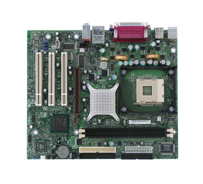 Intel P4 Celeron Socket 478 DDR Micro-ATX Motherboard BLKD845GERG2 for desktop computers