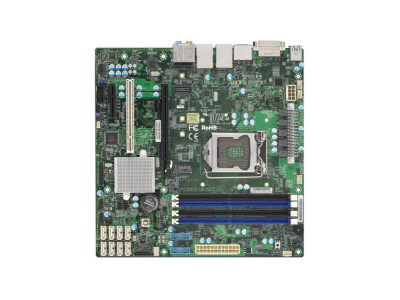 SuperMicro X11SAE-M-O Server Motherboard Intel C236 DDR4 micro-ATX - Compatible with Xeon E3-1200 v5/v6 CPUs