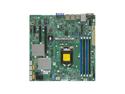 Supermicro X11SSL-CF-O LGA1151 Intel C232 DDR4 SATA3 SAS3 USB3.0 MicroATX Motherboard - Compatible with Intel