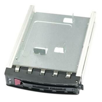 SuperMicro Black Hotswap Gen 6 3.5 To 2.5 Hard Drive Adapter compatible with servers, SKU MCP-220-93801-0B