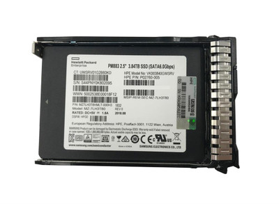 P02760-005 - HPE 3.84TB SATA 6Gb/s 2.5" Read Intensive SSD