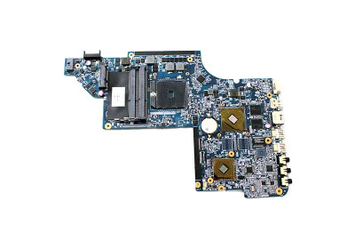 HP Dv6-6000 Hd6490/512MB AMD Laptop Motherboard for Socket-989, part number 650850-001, compatible with HP laptops