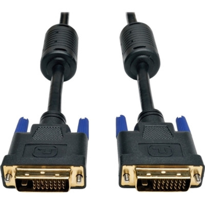 Tripp Lite 30ft DVI Dual Link Digital TMDS Monitor Cable DVI-D M/M 30' - DVI cable - dual link - DVI-D (M) to DVI-D (M) - 30 ft - molded, thumbscrews - black