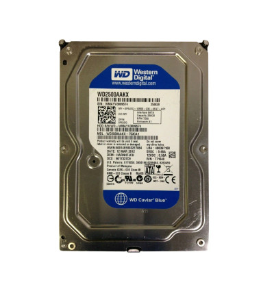 P5JDG - Dell 250GB 7200RPM SATA 6Gb/s 3.5" HDD
