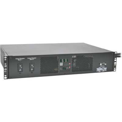 Tripp Lite Metered PDU 7.4kW 230V ATS 16 C13 2 C19 2 IEC309 Cords 32A 2URM - Power Distribution Unit for Servers