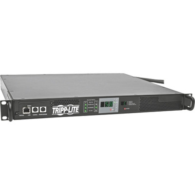Tripp Lite Monitored PDU 5.8kw 208/240V L6-30R 2 L6-30P ATS 1URM - Power monitoring unit for rack-mounting, 30A, AC 200