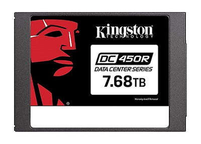 SEDC450R/7680G - Kingston DC450R 7.68TB SATA 6Gb/s 2.5-inch Enterprise Solid State Drive for Read-Centric Workloads