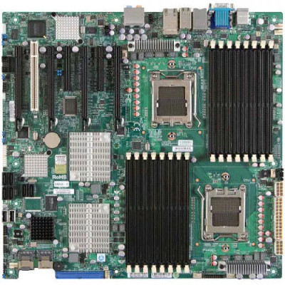H8DA6+-F-O - SuperMicro H8DA6+-F Socket S1207 AMD SR5690 Chipset EATX System Board Motherboard Supports 2x Opteron 2000 Series DDR2 16x DIMM