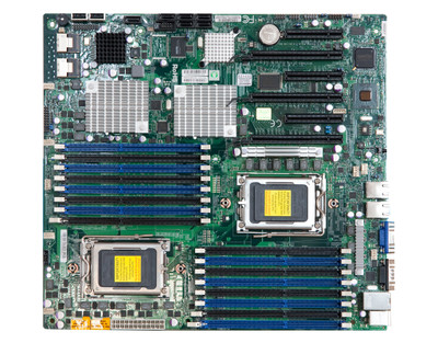 Supermicro H8QMI-2+-O Quad Socket Server Motherboard for NVIDIA MCP55 Pro DDR2 V/2GbE.