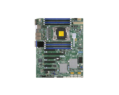 SuperMicro X10SRH-CLN4F Motherboard for Xeon E5-1600/2600 v4/v3 CPUs, Intel C612 Chipset, DDR4, 10x SATA, 8x DIMM