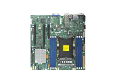 SuperMicro X11SPM-TPF Micro-ATX Motherboard for Xeon Scalable CPUs - Supports DDR4 - Intel C622 Chipset - 6x DIMM Slots