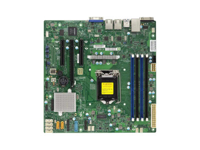 SuperMicro X11SSL-F Intel C232 Micro-ATX Motherboard for Xeon E3-1200 v6/v5 CPUs - DDR4 Compatible - Server Motherboard