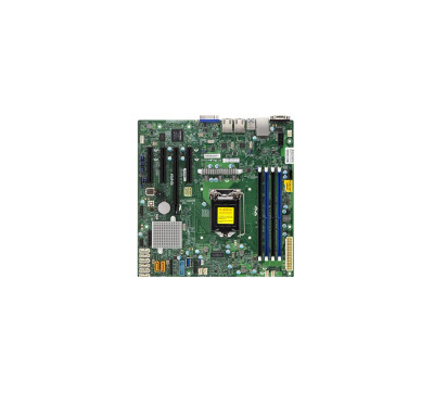SuperMicro X11SSM LGA1151 Intel C236 Micro-ATX Motherboard for Celeron/Pentium/Core i3/Xeon E3-1200 DDR4 - MBD-X11SSM-O