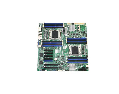 Supermicro X9DAX-7F-B Dual LGA2011 Server Motherboard, Intel C602, DDR3, SATA3, SAS2, USB3.0, A/V, 2GbE, Enhanced EATX