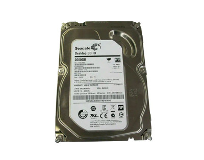 ST2000DX001 - Seagate 2TB 7200RPM SATA 64MB 3.5" Hybrid HDD