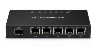 ER-X-SFP - Ubiquiti 5-Port Gigabit PoE 1-Port SFP Router